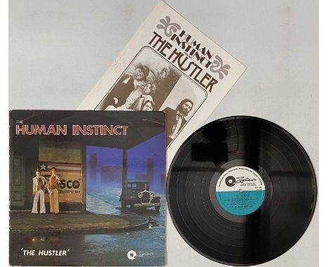 THE HUMAN INSTINCT - THE HUSTLER LP (NEW ZEALAND STEREO ORIGINAL - ZODIAC - ZLP 1051). An original New Zealand stereo LP pres