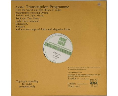 MADNESS - BBC TRANSCRIPTION SERVICES LP (CN 4169/S). A BBC Transcription disc here with Madness In Concert (CN 4169, no cue s