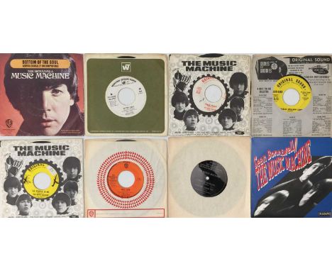THE MUSIC MACHINE - 7" PACK. A pack of 8 x 7". Titles are Astrologically Incompatible (promo, 7093, Ex+/VG), To The Light (pr