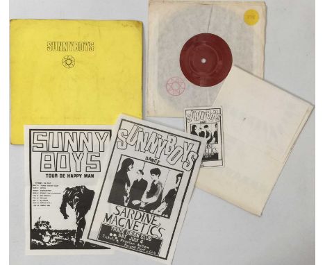 SUNNYBOYS - HAPPY BIRTHDAY EP (COMPLETE ORIGINAL AUSTRALIAN COPY - SMX 57856). Rare to see complete original Australian 1981 