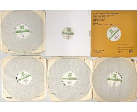 80s / SYNTH / COOL POP / NEW WAVE - BBC TRANSCRIPTION DISCS - LP PACK. A pack of 10 LPs. Artists/ Catalogue numbers are The M