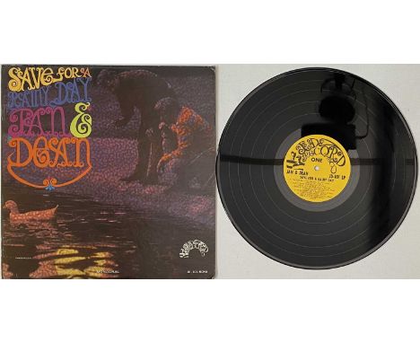 JAN &amp; DEAN - SAVE FOR A RAINY DAY LP (US MONO ORIGINAL - JD-101). A scarce, original US mono LP pressing of Save For A Ra