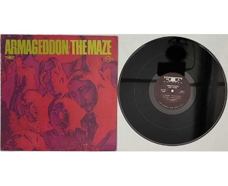 THE MAZE - ARMAGEDDON LP (US STEREO ORIGINAL - MTA RECORDS - MTS 5012). A sought-after original US stereo LP pressing of Arma