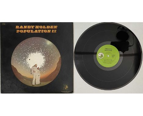 RANDY HOLDEN - POPULATION II LP (US STEREO ORIGINAL - HOBBIT RECORDS - HB 5002). A rare to see original US stereo LP pressing