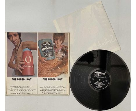 THE WHO - THE WHO SELL OUT LP (UK ORIGINAL WITH POSTER - TRACK 612 002). Brill to see, complete original UK mono pressing of 