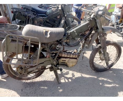 - Barn Find Condition

- Stored up for last 15 years

- Rotax 500cc engine

- ex-MOD

- Restoration project or spares