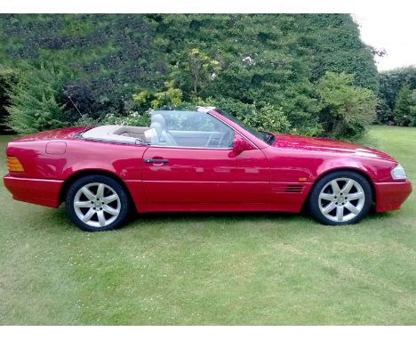 Finished in Red with Cream upholstery, this appropriately registered 300SL - 'K300 DCC' - is powered by a 3-litre 6-cylinder 