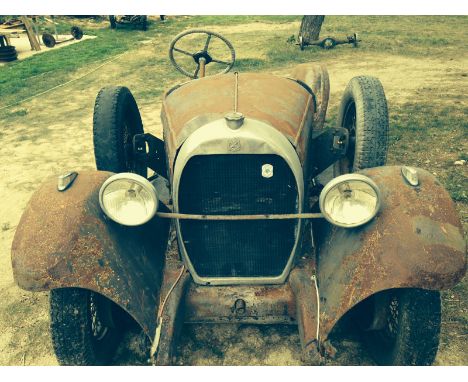 - Rumoured to have been converted into a pick-up during WW2

- 2.4-litre engine free and reputed to have had past overhaul

-