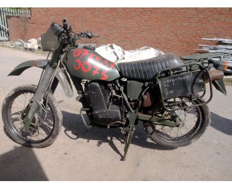 - Barn Find Condition

- Stored up for last 15 years

- Rotax 500cc engine

- ex-MOD

- Restoration project or spares