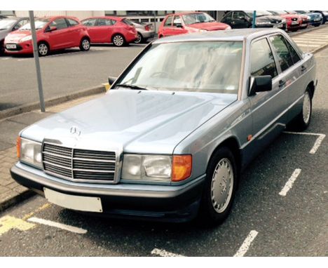 Finished in Blue with Blue upholstery, this two-owner Mercedes-Benz 190E is described by the late owner's agent as being in '