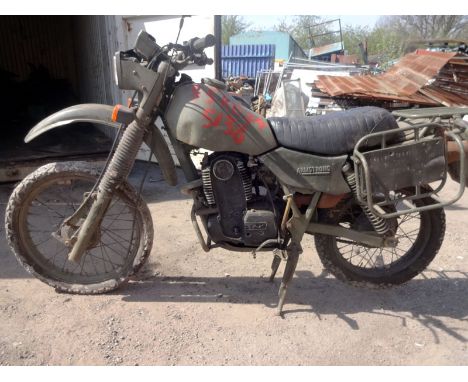 - Barn Find Condition

- Stored up for last 15 years

- Rotax 500cc engine

- ex-MOD

- Restoration project or spares