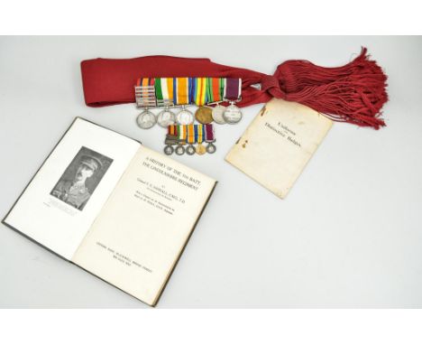 Medals: Captain W Cowling, 1873-1967, Boer War Coldstream Guards
Queens South Africa medal with six bars, Kings South Africa 