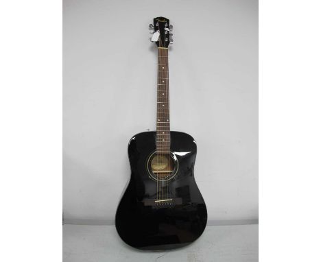 Fender CD-60 BLK Acoustic Guitar, and carry case.