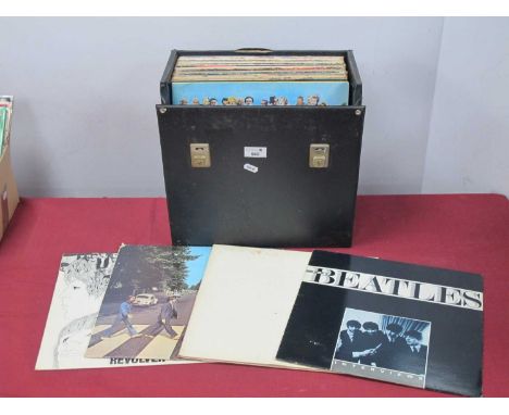 Thirty-Seven LPs, to include The Beatles - Interviews, White Album (reissue), Abbey Road (reissue), Revolver (reissue), Sgt P