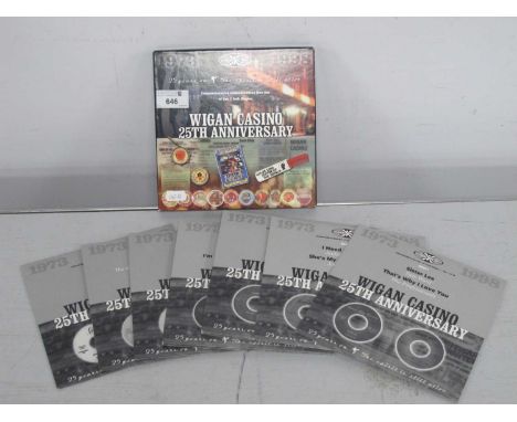 Wigan Casino 25th Anniversary (Goldmine Soul Supply GS1000X, 1998) 10 x 7" Single Limited Edition Boxset, Nm condition.