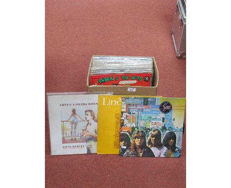 1970s Interest LPs, thirty-five albums to include The Sweet - Desolation Boulevard, Lindisfarne - Nicely Out of Tune, Steve H