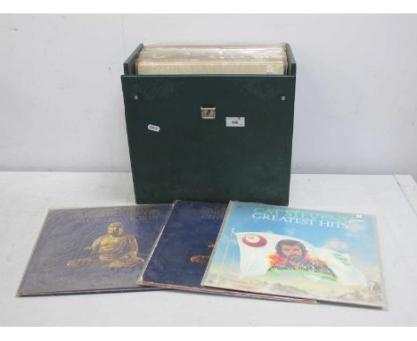 Bob Dylan and Cat Sevens LPs, twenty-eight to include Cat Sevens - Buddha and The Chocolate Box (2), Catch Bull at Four (3), 