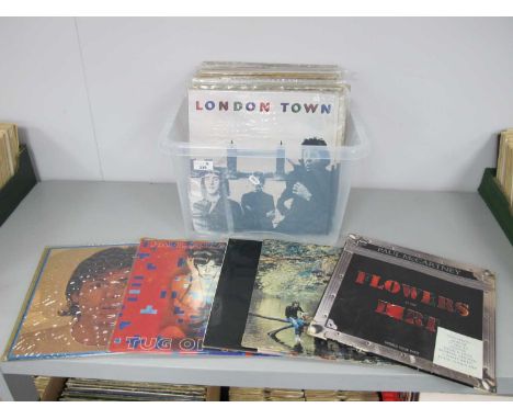 John, Paul, George and Ringo LP's, forty-two albums comprising of Paul McCarney - Flowers In The Dirt (numbered World Tour pa