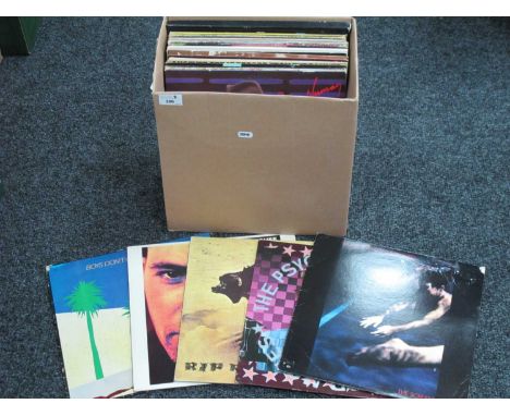 Punk and New Wave Interest LPs, thirty-five albums to include, The Cure - Boys Don't Cry, Gary Numan - Dance, Easterhouse - W