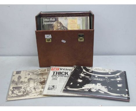 Thirteen LP's comprising of Jethro Tull - A Passion Play, Thick As a Brick, Minstrel In The Gallery, Aqualung, Living In the 