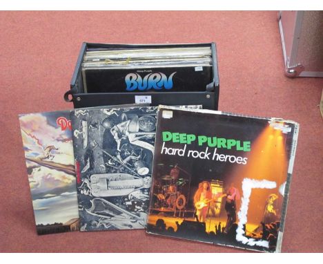 Deep Purple Collection, nineteen albums to include Hard Rock Heroes (Trio 1552413, 1985, French import), Deep Purple (1969), 