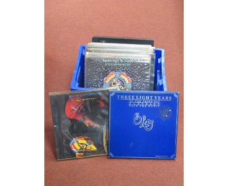 Collection of Twenty-Six LPs, comprising of ELO - Three Light Years (JETBXI), Discovery, New World Record, Out of The Blue, Q