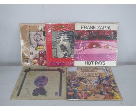 Frank Zappa LPs, five releases to include The Grand Wazoo (Reprise K44209, 1972) UK 1st press, Mothers Day (Metro 2364 003, 1