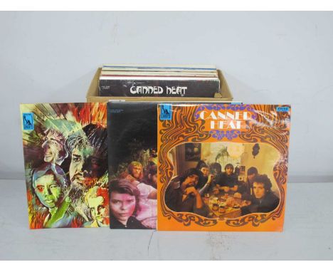 1960s Interest LPs, twenty-eight albums comprising of Canned Heat - Canned Heat, (Liberty LBS83059E, 1967) UK 1st press, Livi