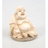 Lachender Buddha, Elfenbeinschnitzerei, China, ca. um 1900