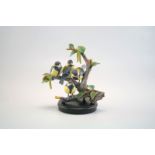 Hutschenreuther, Germany: "Endlich flügge" Mod. von Gunther Granget, 19/650