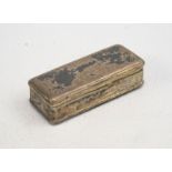 Schnupftabackdose von 1847 13 Lot Silber Prag, Meister AD