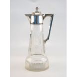 Große Schenkkaraffe von 1913 mit 800 Silbermontur