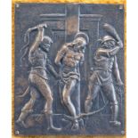 Geisselung Christi Bronzeguss Italien