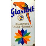 Glasurit, Papagei Werbeschild, 1920er Jahre