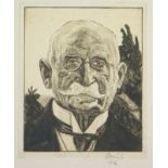 Pankok, Bernhard: Bildnis Ferdinand Graf von Zeppelin