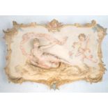 Aelteste Volkstedter Porzellanfabrik, Triebner,Ens&Co: Kleines Wandrelief, "Venus"