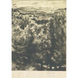 Pankok, Bernhard: Blick von Baierbrunn ins Isartal