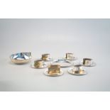 Sammlung Tafelsilber, deutsch, meist 800er Silber