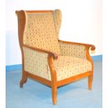 Ohrensessel des Biedermeier, um 1820