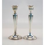 Courtship International, Sterling: Pärchen Kerzenhalter, Sterling, gefüllt