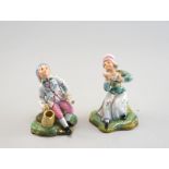 Höchster Porzellanmanufaktur: Paar Kinderfiguren