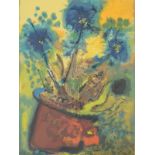 Götting, Heinrich: Blumen in Rotem Emailletopf