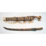 Zwei alte asiatische Schwerter - Mandau Para Ilang Borneo