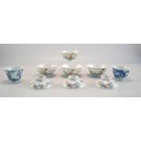 Vier Teekoppchen mit Deckeln China Republic