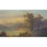 Johann, F.: "Partie vom Gardaseee"