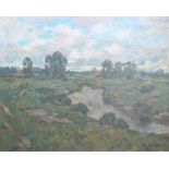 Hase, Ernst: Große Emslandschaft