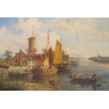 Dommersen, William Raymond: "Naaldtwyk op de Schhelte, Holland"