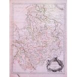 Drei alte Stadtansichten von Lippe und eine Karte von Westfalen, 18./19. Jhd.