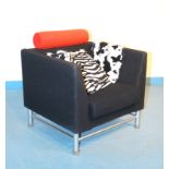 Sottsass, Ettore: East Side Sessel für Knoll int., 1980er Memphis Design