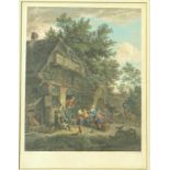 Moyreau, Jean: Vier dekorative Kupferstiche, 18. Jhd.